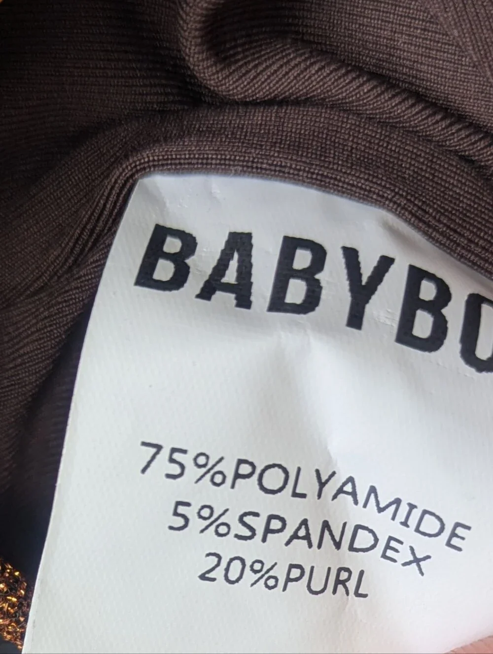 Babyboo Bronze Metallic Skirt Set - Picture 6 of 6